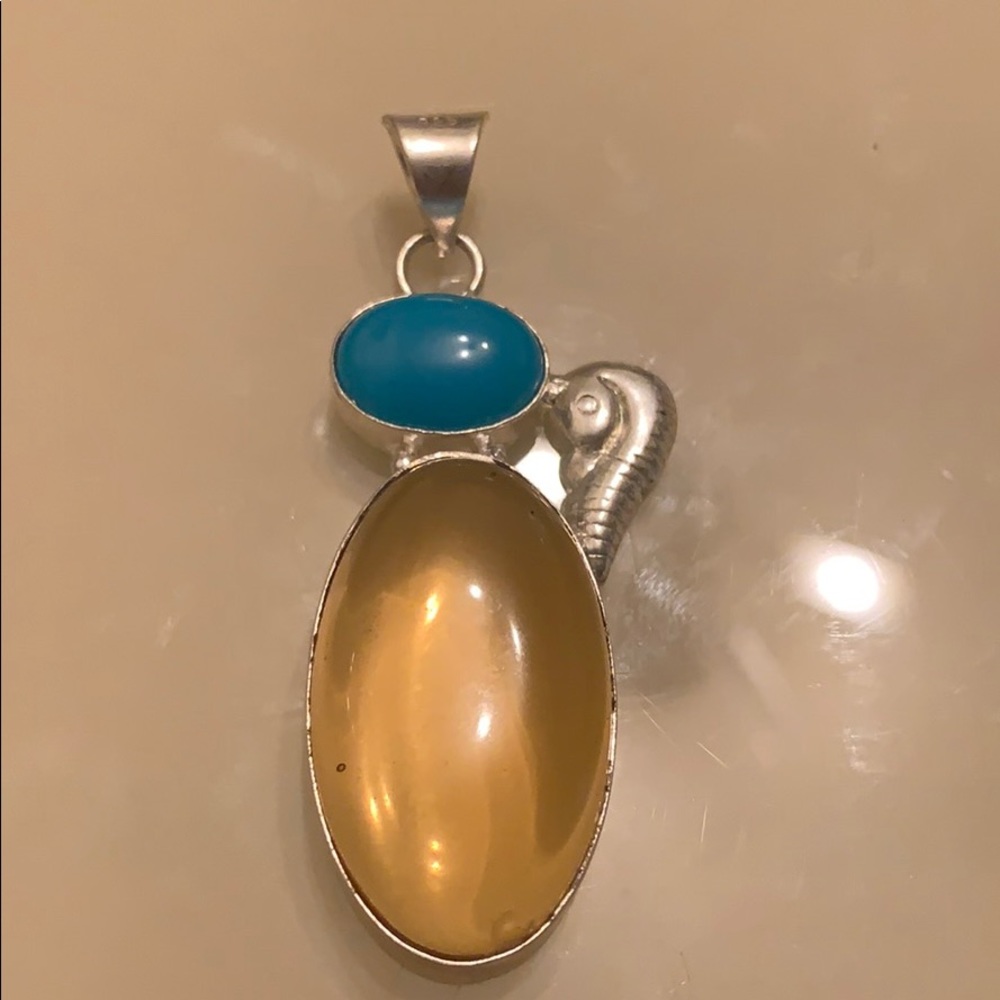 💜💜sterling silver  pendant